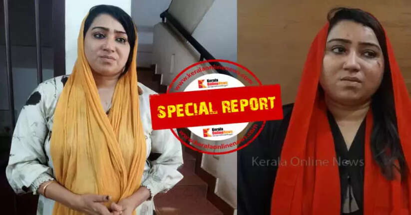 Thalassery female goon Rasina rears her head again: Case registered for pushing female police officer