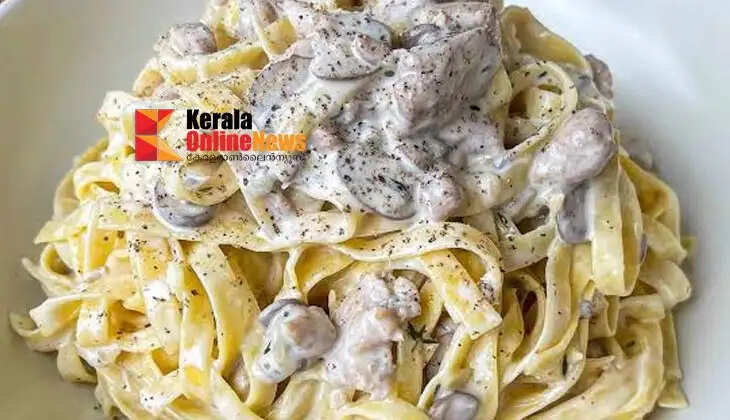 mushroom chicken pasta