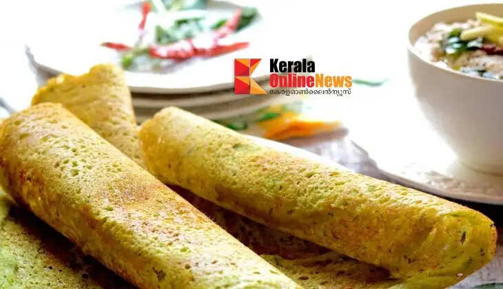 spinach dosa