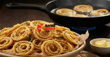 Delicious butter murukku can be made at home