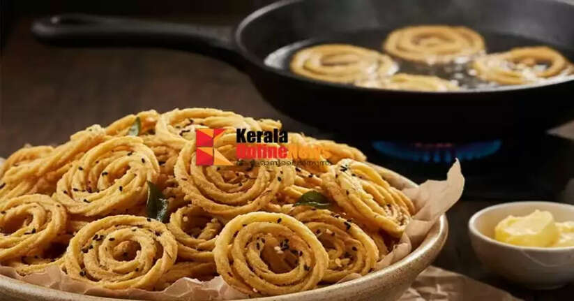 Delicious butter murukku can be made at home