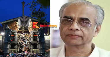 Swarnapali case controversy President K Jayakumar sets strict norms in Devaswom Board