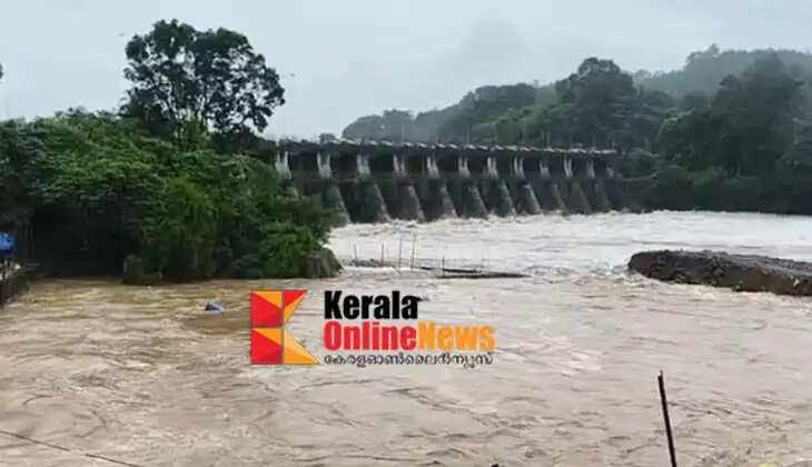 Water level rises: Shutters at Pazhashi Dam raised