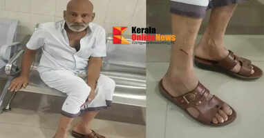 A middle-aged man was bitten by a stray dog ​​in Muzhappilangad, Kannur.