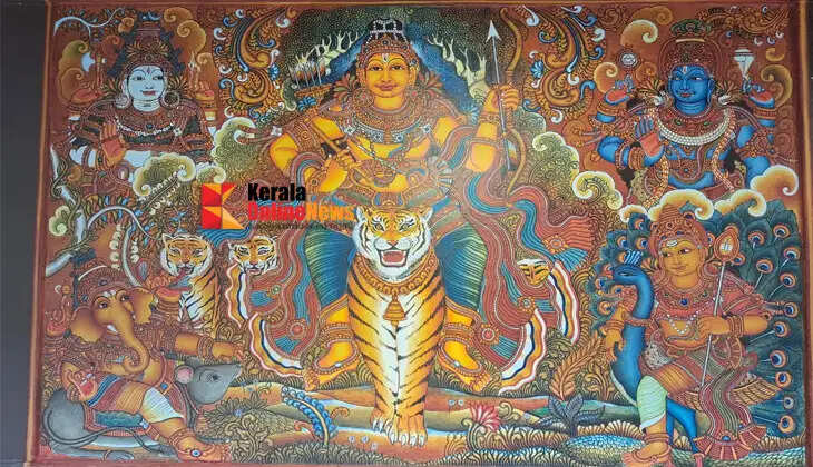which is a mural painting