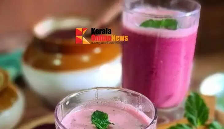 Beetroot juice to keep the body cool during hot weather
