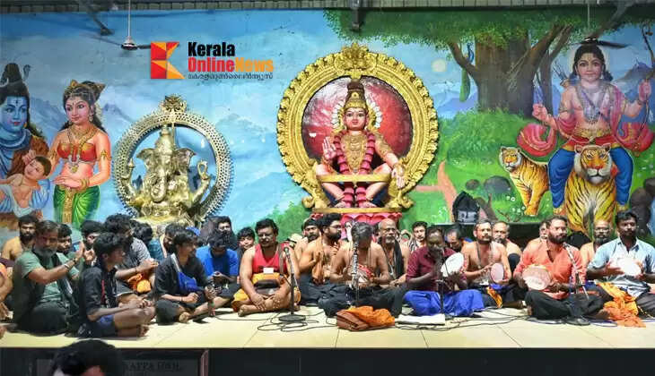 The bhajan group enlivened the Sannidhanam with Ayyappa kirtans