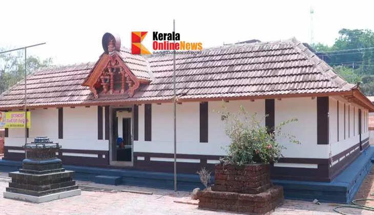 A rare temple in Kannur where Goddess Durga resides in the form of Dhanvantari; Many people come to offer garlands to the goddess