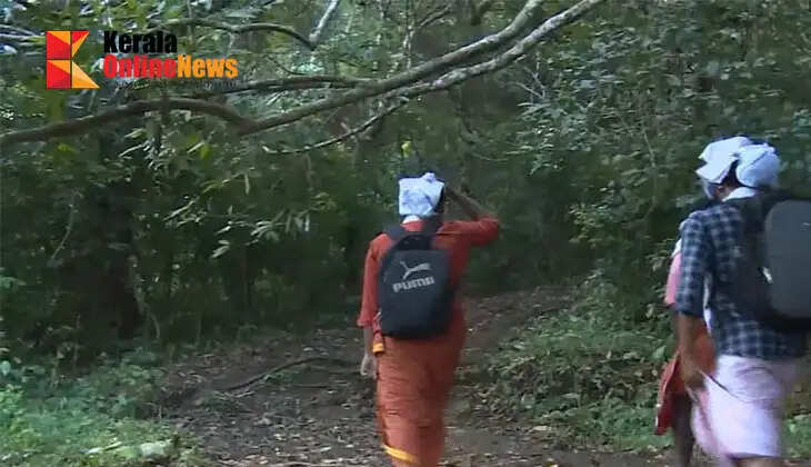 heavy rain; Satram-Pullumedu Kanana Path is closed