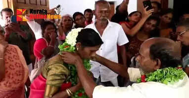 Love never fails; Groom overcomes danger, sits on bed and lights a candle for bride
