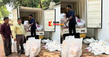 Enforcement squad seizes vehicle used to distribute banned plastic products to shops in Kannur's Puthiyateru; fined Rs. 10,000