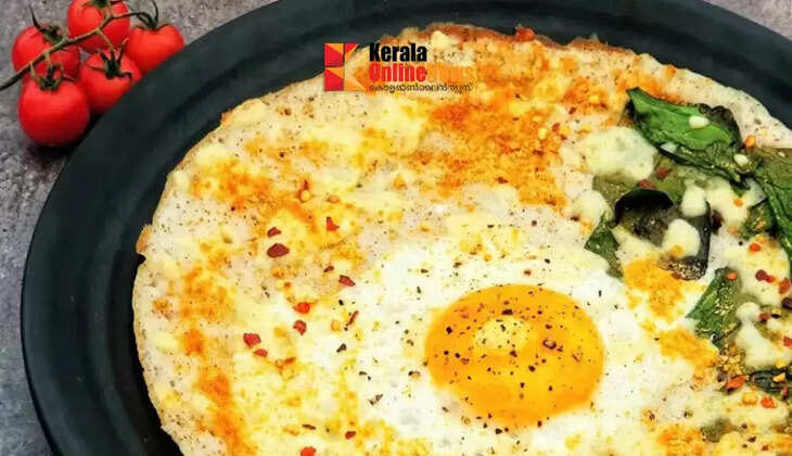 Special egg dosa can be prepared