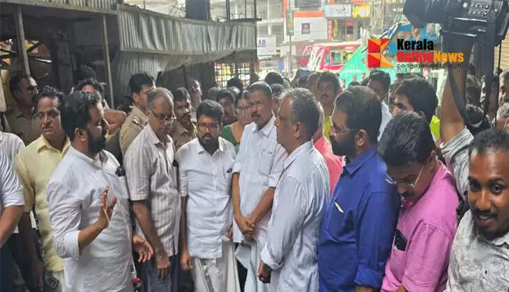 Government considering special package for shop owners and workers who were burnt down in Taliparamba; M.V. Govindan MLA
