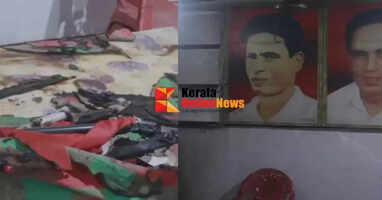 Burning of CPM office in Paratte: Case registered against League activists