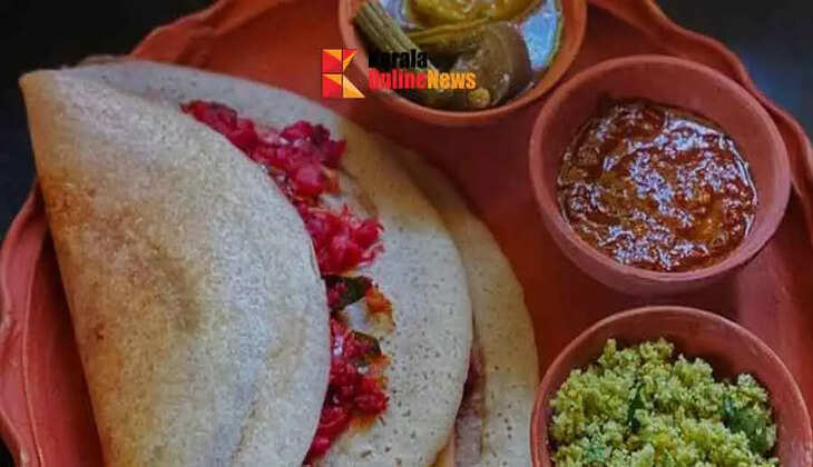 beetroot masala dosha