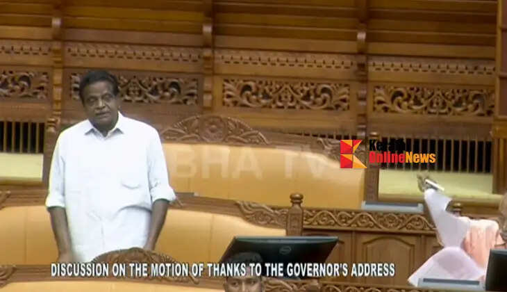 Taliparamba MLA T. K. Govindan raised a question in the Legislative Assembly regarding the contributory pension scheme.