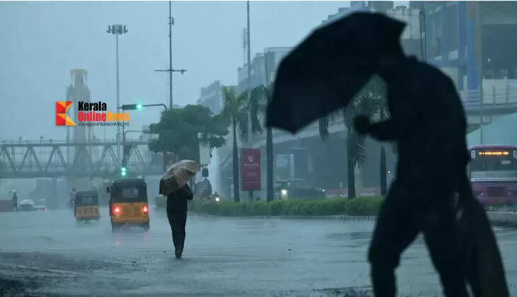 Heavy rain will continue in Kerala today;  Orange alert in two districts