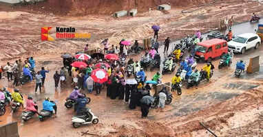 The BJP demands immediate solutions to the sufferings faced by the Taliparamba residents