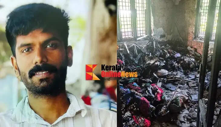 In Kannur, a son was arrested for setting fire to his house after failing to provide the money demanded by his parents