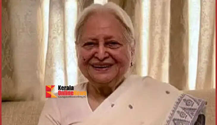 Senior Congress leader Mohsina Kidwai passes away