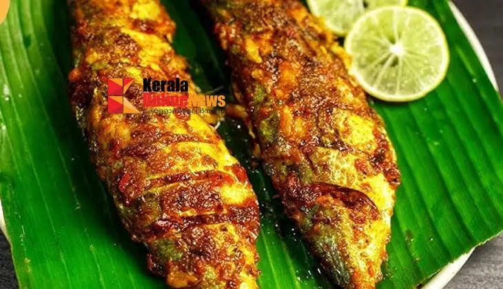 Fried mackerel