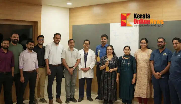 National brilliance in stroke treatment; Kannur Aster MIMS wins award for best stroke treatment team and neurologist in South India