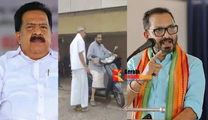 This visit comes amidst growing indications that he could be named an accused in the Sabarimala gold heist case; K. Surendran has demanded that Kadakampally openly explain why he visited the Home Minister's residence on a scooter at the crack of dawn.