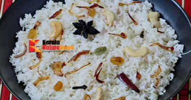 A ghee-filled savoury treat from Kerala!