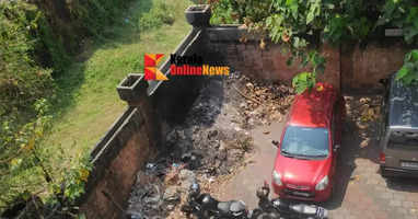 laxity in waste management; A fine was imposed on a shopping complex in Kannur city