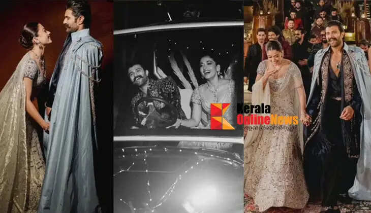 Rashmika shines in a silver lehenga; 'Virosh' music pictures go viral!