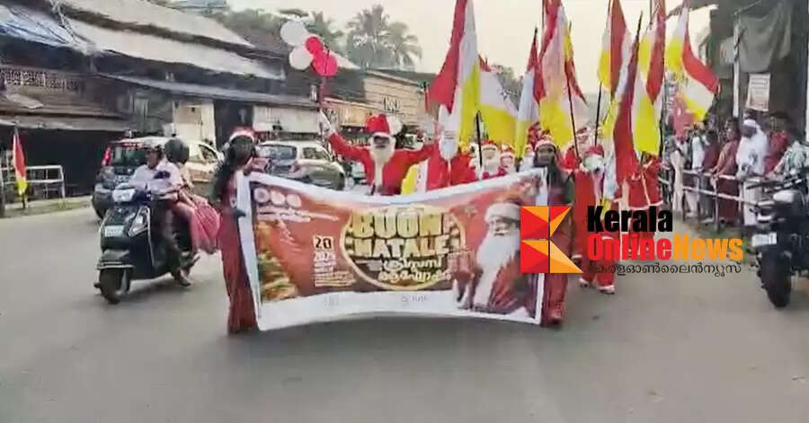 The papal procession in Bonnatalle turned Iritti into a colorful procession: Three thousand papists participated