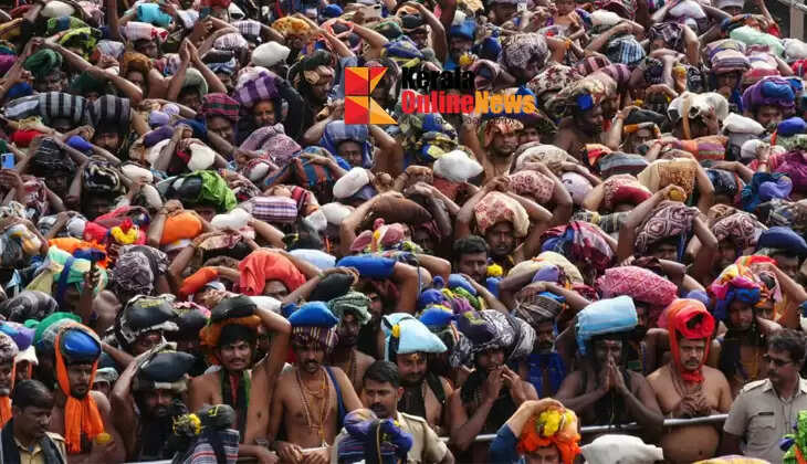 The sight is not enough... The flow of devotees in Sabarimala crosses one million