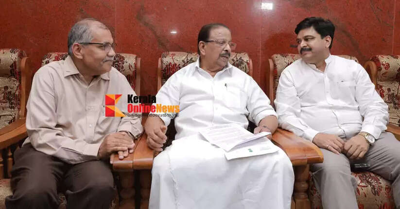 Comprehensive Development of Kannur Railway Station; Discussed with Palakkad Railway Division Manager K. Sudhakaran M.P