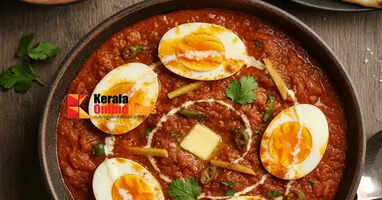Hotel style egg butter masala at home