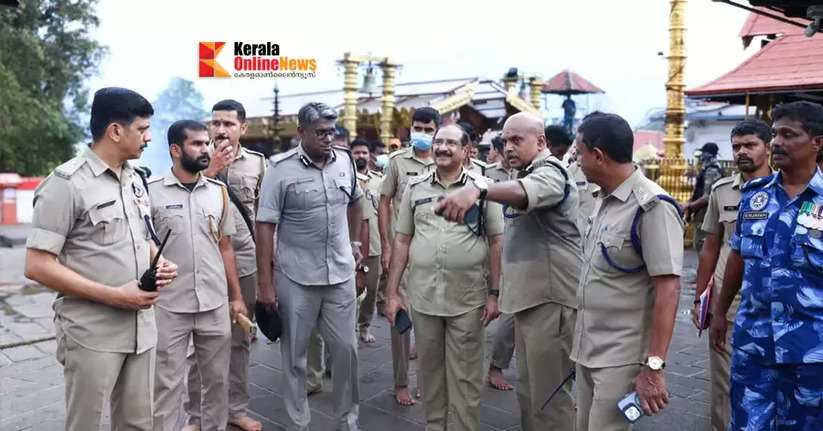 '5000 policemen deployed at various places for Makarvilak duty';  DGP assessed the preparations at Sannidhanam