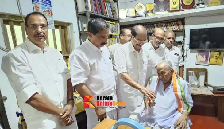KPCC President Sunny Joseph visits Vanidas Elayavoor