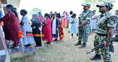 Maoist threat is a myth Aralam remains unfazed by voter enthusiasm