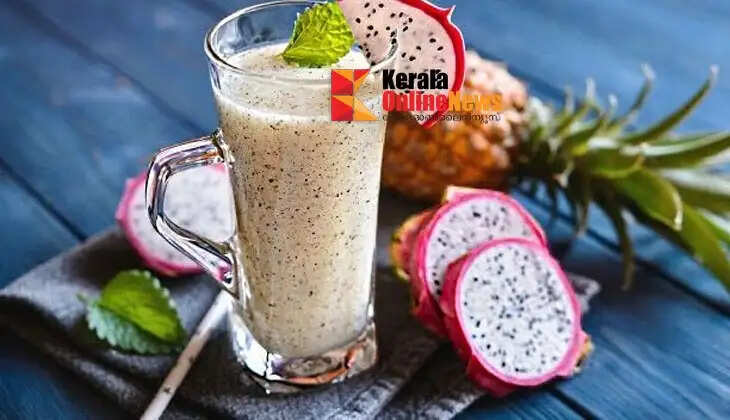 Dragon fruit milkshake