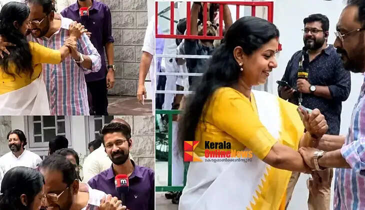 The incident of trying to hug Bindu Krishna; Widespread criticism against Cherian Philip