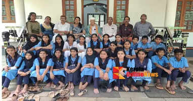 Kunhiraman Nair, who lives by the example of Nehru, was honored