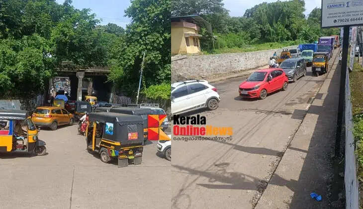  Traffic congestion in Kannur city persists even after Onam; commuters left in distress
