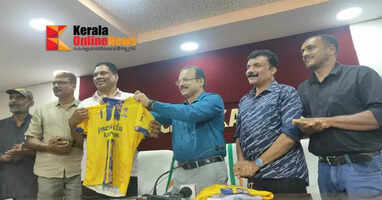State Journalist Volley: Kannur team's jersey released