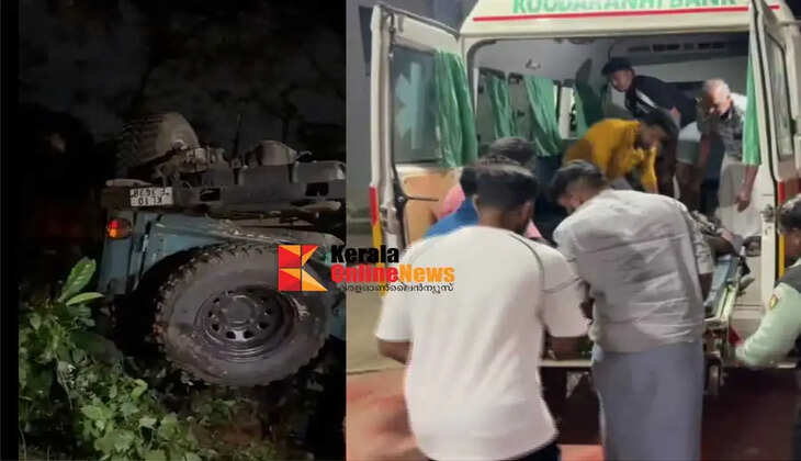 One person died and five others are in critical condition after the jeep they were traveling in while visiting Kakkadampoyil in Kozhikode plunged into a gorge
