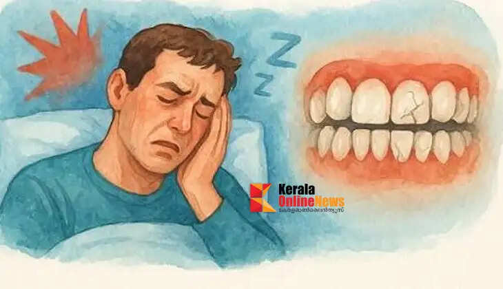 Do you have a habit of grinding your teeth while sleeping at night? It could also be the cause of a morning headache.