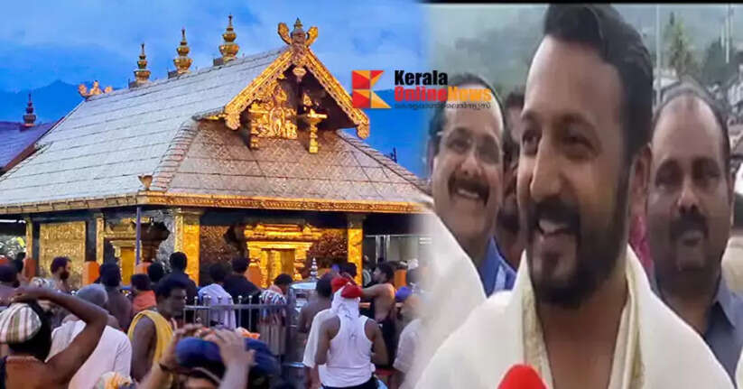 Reels filmed in Sabarimala; Case filed against MLA Rahul Mangkootathil