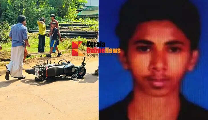 A car he was driving caught fire in Kannur; the driver escaped, and the fire force extinguished the fire.