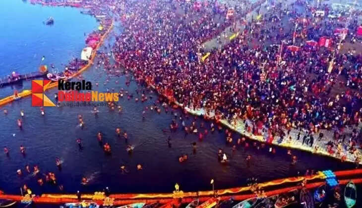 Maha Kumbh Mela participants gather in Kannur