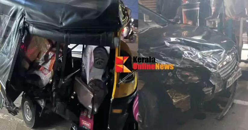 Autorickshaw passenger dies after being hit by car in Payyannur: Young car passengers in custody