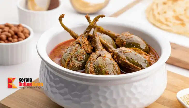Bhareli Vangi: A spice blend hidden inside brinjals&mdash;a touch of Maharashtrian magic in every bite.