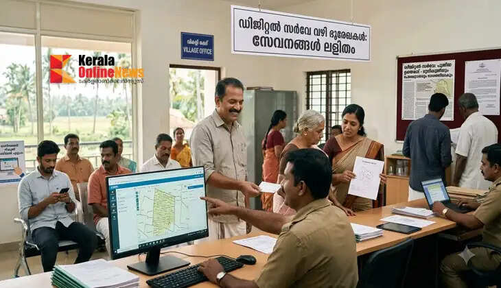Land tax payments and mutation processes will now be expedited in villages where the digital survey has been completed; the Revenue Department has issued an amendment order.